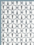 PURE COTTON RAJASTHANI HAND BLOCK PRINT SIX SEATER TABLE CLOTH (GREY PATTI)