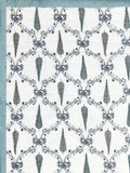 Cotton Single Size Quilt/ Rajai Hand Block Print for Light Winters (150x225 cm) (Grey Patti)