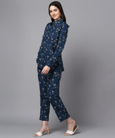 BLOCKS OF INDIA Cotton Hand Block Print Oversized co ord Sets for Women/Girls