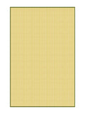 Cotton Single Size Quilt Hand Block Print for Light Winters (150x225 cm) (Green gad buti)