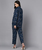 BLOCKS OF INDIA Cotton Hand Block Print Oversized co ord Sets for Women/Girls