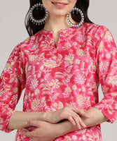 pink kurti