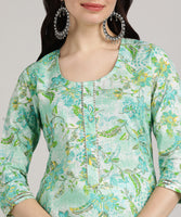 green kurti