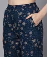 BLOCKS OF INDIA Cotton Hand Block Print Oversized co ord Sets for Women/Girls
