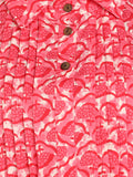 BLOCKS OF INDIA Co ords Set in Pure Cotton Pink Mushroom