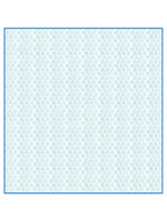 Cotton Dohar / Blanket King Bed Size Hand Block Printed (Blue Kairi)