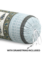 Rajasthani Handmade Hand Block Print Cotton Bolster Cover , Color 27 (2 Pcs)
