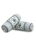 Rajasthani Handmade Hand Block Print Cotton Bolster Cover , Color 29 (2 Pcs)