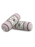 Rajasthani Handmade Hand Block Print Cotton Bolster Cover , Color 30 (2 Pcs)