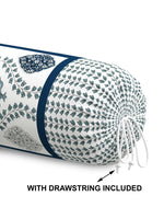 Rajasthani Handmade Hand Block Print Cotton Bolster Cover , Color 40 (2 Pcs)