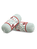 Rajasthani Handmade Hand Block Print Cotton Bolster Cover , Color 41 (2 Pcs)