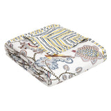 BLOCKS OF INDIA Polycotton Double Dohar /Blanket for Summer (BROWN CHIDIYA DULL COTTON)