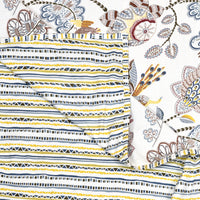 BLOCKS OF INDIA Polycotton Double Dohar /Blanket for Summer (BROWN CHIDIYA DULL COTTON)