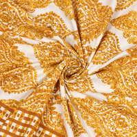 King Size Pure Cotton Hand Block Print Bedsheet Design 14