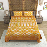 King Size Pure Cotton Hand Block Print Bedsheet Design 14