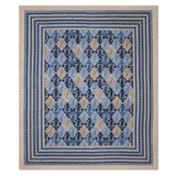 King Size Pure Cotton Hand Block Print Bedsheet Design 16