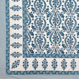King Size Pure Cotton Hand Block Print Bedsheet Design 21