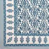 King Size Pure Cotton Hand Block Print Bedsheet Design 21