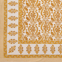King Size Pure Cotton Hand Block Print Bedsheet Design 22