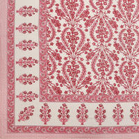 King Size Pure Cotton Hand Block Print Bedsheet Design 23
