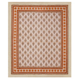 King Size Pure Cotton Hand Block Print Bedsheet Design 24