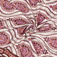 King Size Pure Cotton Hand Block Print Bedsheet Design 25