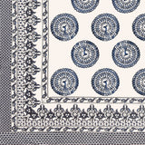 King Size Pure Cotton Hand Block Print Bedsheet Design 26