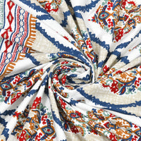King Size Pure Cotton Hand Block Print Bedsheet Design 38