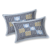King Size Pure Cotton Hand Block Print Bedsheet Design 42