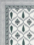 BLOCKS OF INDIA Diwan Set Cotton 8 Piece | Deewan Printed Bedsheet Sets for Living Room Hall (Set of 8 Piece, 1-Bed Sheet | 2-Bolster Cover | 5-Cushion Cover (Color 29)