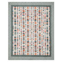 BLOCKS OF INDIA Sanganeri Print Cotton Viscose Economy King Size Bedsheet (225 X 270 CM) DOB_BED_AURA_IKAT_GREY