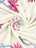 BLOCKS OF INDIA Hand Block Printed Cotton Summer Single Size Reversible Printed Malmal Dohar- Multicolor (BOIDHR_PINK BLUE TREE)