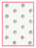 Cotton Single Size Quilt Hand Block Print for Light Winters (150x225 cm) (Pink Tol)