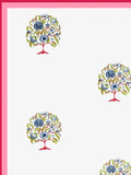 Cotton Single Size Quilt Hand Block Print for Light Winters (150x225 cm) (Pink Tol)