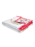 Cotton Single Size Quilt Hand Block Print for Light Winters (150x225 cm) (Pink Tol)