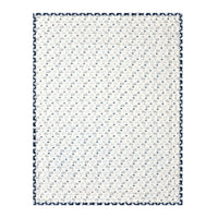 BLOCKS OF INDIA KIDS COTTON HAND BLOCK PRINTED SOFT QUILT/RAJAI/BLANKET (40 INCH X 60 INCH) (BLUE ELEPHANT)