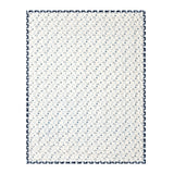 BLOCKS OF INDIA KIDS COTTON HAND BLOCK PRINTED SOFT QUILT/RAJAI/BLANKET (40 INCH X 60 INCH) (BLUE ELEPHANT)
