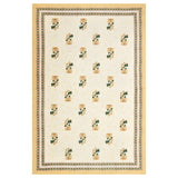 Pure Cotton Table Cloth Rajasthani Hand Block Printed (GOLDEN BUTA)