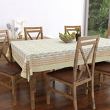 PURE COTTON RAJASTHANI HAND BLOCK PRINT SIX SEATER TABLE CLOTH (BLOCK 2)