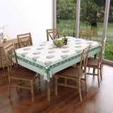 PURE COTTON RAJASTHANI HAND BLOCK PRINT SIX SEATER TABLE CLOTH (BLOCK 7)