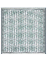 Cotton Dohar / Blanket King Bed Size Hand Block Printed (Green Bel)