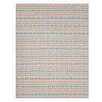BLOCKS OF INDIA Polycotton Dohar/Blanket for Summer (GREEN IKAT DULL COTTON)