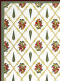 Cotton Dohar / Blanket King Bed Size Hand Block Printed (Green Patti)