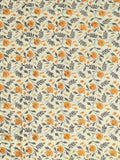 Hand Block Printed Cotton King Size Quilt (Green Tol)