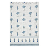 BLOCKS OF INDIA Hand Block Printed Cotton Daylight Curtain with Eyelets(Set of 2 Curtains) (Flower 214 cm / Door)