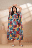 Hand Block Kaftan in Pure Cotton Fabric KAFTAN_SIXTEEN COLOR