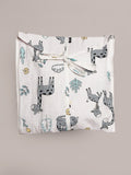 BLOCKS OF INDIA Cotton Hand Block Animal Print Nightwear For Kids Unisex
