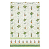 BLOCKS OF INDIA Hand Block Printed Cotton Daylight Curtain with Eyelets(Set of 2 Curtains) (Flower 214 cm / Door)