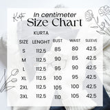BLOCKS OF INDIA Cotton Hand Printed Long Kurti for Women