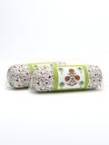 Diwan Set Cotton 8 Piece | Deewan Printed Bedsheet Sets for Living Room Hall (Set of 8 Piece, 1-Bed Sheet | 2-Bolster Cover | 5-Cushion Cover Open Green Motif